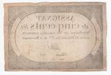 Frankreich  500 Livres 20 Pluviose An II (8.2.1794) - Sign. Ribou III / SS
