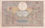 Frankreich 1920 100 Francs - Luc Olivier Merson - 02-12-1920 - Serial P.7062 - F to VF - P.69 IV / S+