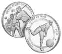 USA  1 Dollar - Negro Leagues Baseball & Jackie Robinson medal - 2022 - Philadephia I- / VZ+ / VZ-ST