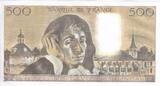 Frankreich 1986 500 Francs - Pascal - 06-02-1986 - Serial A.239 - P.156 I / ST