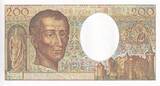 Frankreich  200 Francs - Montesquieu - 1983 - Serial R.019 - P.155 I- / VZ+ / VZ-ST