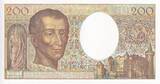 Frankreich  200 Francs - Montesquieu - 1990 - Serial L.099 - P.155 I- / VZ+ / VZ-ST