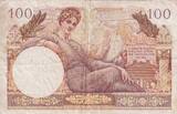 Frankreich  100 Francs - Mercury - 1947 - Serial D.4 - M.9 III / SS