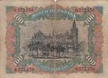Spanien  100 Pesetas - Woman seated - Cathedral of Sevilla - 1907 - P.64a IV / S