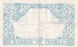 Frankreich 1916 5 Francs - Blue - 11-02-1916 - Serial B.10284 II / VZ
