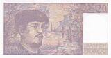 Frankreich  20 Francs - Debussy - 1986 - Serial W.016 - P.151 I / ST