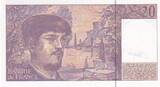 Frankreich  20 Francs - Debussy - Sign Vigier - 1993 - Serial M.042 - P.151 I / ST