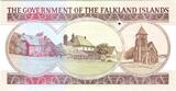 Falklandinseln  20 Pounds, Elizabeth II, penguins - Village 2011 I / ST