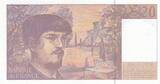Frankreich  20 Francs - Debussy - 1997 - Serial K.063 I / ST
