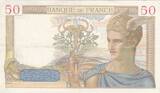 Frankreich 1937 50 Francs - Ceres - 27-05-1937 - Serial G.6303 III / SS