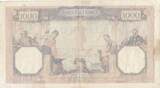 Frankreich 1931 1000 Francs Ceres and Mercury - 02-04-1931 - Serial D.1296 IV / S
