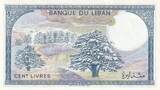 Libanon 100 livres 100 Pounds Beit-ed-Bin Palace - Cedar - 1988 I / ST