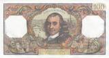 Frankreich 1976 100 Francs - Corneille -05-08-1976 - Serial Z.996 I / ST