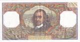 Frankreich 1978 100 Francs - Corneille - 05-10-1978 - Serial Z.1206 I- / VZ+ / VZ-ST