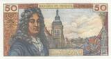 Frankreich 1963 50 Francs, Racine - 07-02-1963 - Serial X.52 I- / VZ+ / VZ-ST