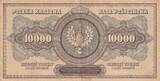Polen  10000 Marek - Head of Women - 1922 - Serial C 7918211 III / SS
