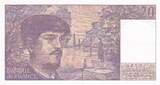 Frankreich  20 Francs - Debussy - 1987 - Serial R.019 II / VZ