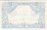 Frankreich 1916 5 Francs - Blue - 28-08-1916 - Serial D.13581 I- / VZ+ / VZ-ST