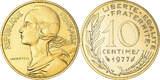 Frankreich  10 Centimes Marianne - 1977 - From Box Set III / SS