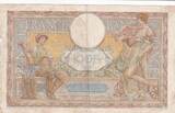 Frankreich 1937 100 Francs Luc Olivier Merson - 09-09-1937 - Serial S.55546 IV / S