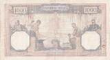 Frankreich 1930 1000 Francs Ceres and Mercury - 27-11-1930 - Serial B.1070 IV / S