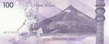 Philippinen 2015 100 Piso - M. Rowas - Whale shark , Mayon volcano- 2020 - Serial U I / ST