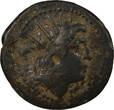 Griechenland (Kilikien) 1 ae 100-30 Av JC Ae - Cilicia, Soli - Pseudo-Autonomous Issue - Countermarked IV / S+