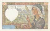 Frankreich 1941 50 Francs - Jacques Coeur - 18-12-1941 - Serial F.142 I / ST