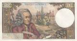 Frankreich 1967 10 Francs - Voltaire - 06-04-1967 - Serial H.318 II / VZ+