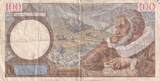 Frankreich 1942 100 Francs Sully - 05-03-1942 - Serial X.29184 III / SS
