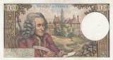 Frankreich 1969 10 Francs - Voltaire - 07-08-1969 - Serial Q.502 II / VZ