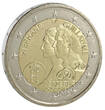 Luxemburg 2022 Coin 2 Euros Commemo. BU Coincard LUXEMBOURG 2022 - 10 years of the marriage of the Grand Ducal heir couple