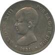 Spanien  5 Pesetas Alfonso XIII - Arms -1891 IV / S