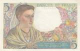 Frankreich 1947 5 Francs - Shepherd - 30-10-1947 - Serial A.153 I / ST