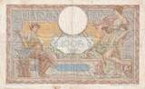Frankreich 1937 100 Francs Luc Olivier Merson - 09-09-1937 - Serial W.55537 IV / S