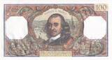Frankreich 1976 100 Francs - Corneille - 02-01-1976 - Serial X.911 I- / VZ+ / VZ-ST
