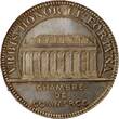 Frankreich 1 token 1860-1879 Chambre de Commerce de Nantes - Jeton Argent Poinçon Abeille (1860 /1879) II / VZ