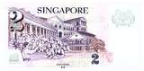Singapur  2 Dollars - E.Y. bin Ishak - ND (2022) - Serial 7GY - P.NEW I / ST
