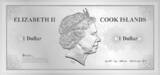 Cookinseln  Kuala Lumpur - Skyline collection -1 Dollar Silver Colour 2017 BE ( belle épreuve)