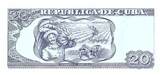 Kuba  20 Pesos 2020 - C. Cienfuegos - Agricultural - Serial CX-18 I / ST