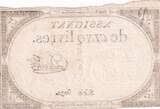 Frankreich 5 livres 5 Pounds - 10 Brumaire Year II (31.10.1793) - Sign. Du Flog - Serial 5032 III / SS