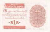 Französisches Indien 1 roupie 1 Rupee - Specimen - 1945 I / ST
