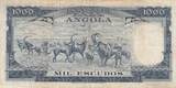 Angola 1970 1000 Escudos - A. Tomas - dam - 10-06-1970 - Serial 63aA III / SS