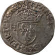 Frankreich  HENRY III - DOUZAIN WITH TWO H, 1st TYPE - 1576 B ROUEN IV / S+