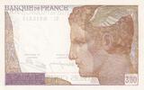 Frankreich 1939 300 Francs Ceres - 09-02-1939 - Serial U.0615614 I- / VZ+ / VZ-ST