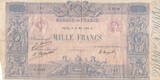 Frankreich 1926 1000 Francs - Blue on lilac - 12-05-1926 - Serial G.2349 IV / S