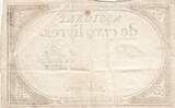 Frankreich 5 livres 5 Pounds - 10 Brumaire Year II (31.10.1793) - Sign. Droüet - Serial 17004 III / SS