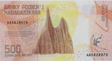 Madagaskar  500 Ariary - Old City of Ambohimanga - 2024 - Serial A I / ST