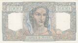 Frankreich 1948 1000 Francs - Minerve and Hercule - 05-05-1948 - Serial A.404 II / VZ