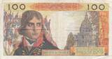Frankreich 1960 100 NF - Bonaparte - 04-02-1960 - Serial U.51 III / SS